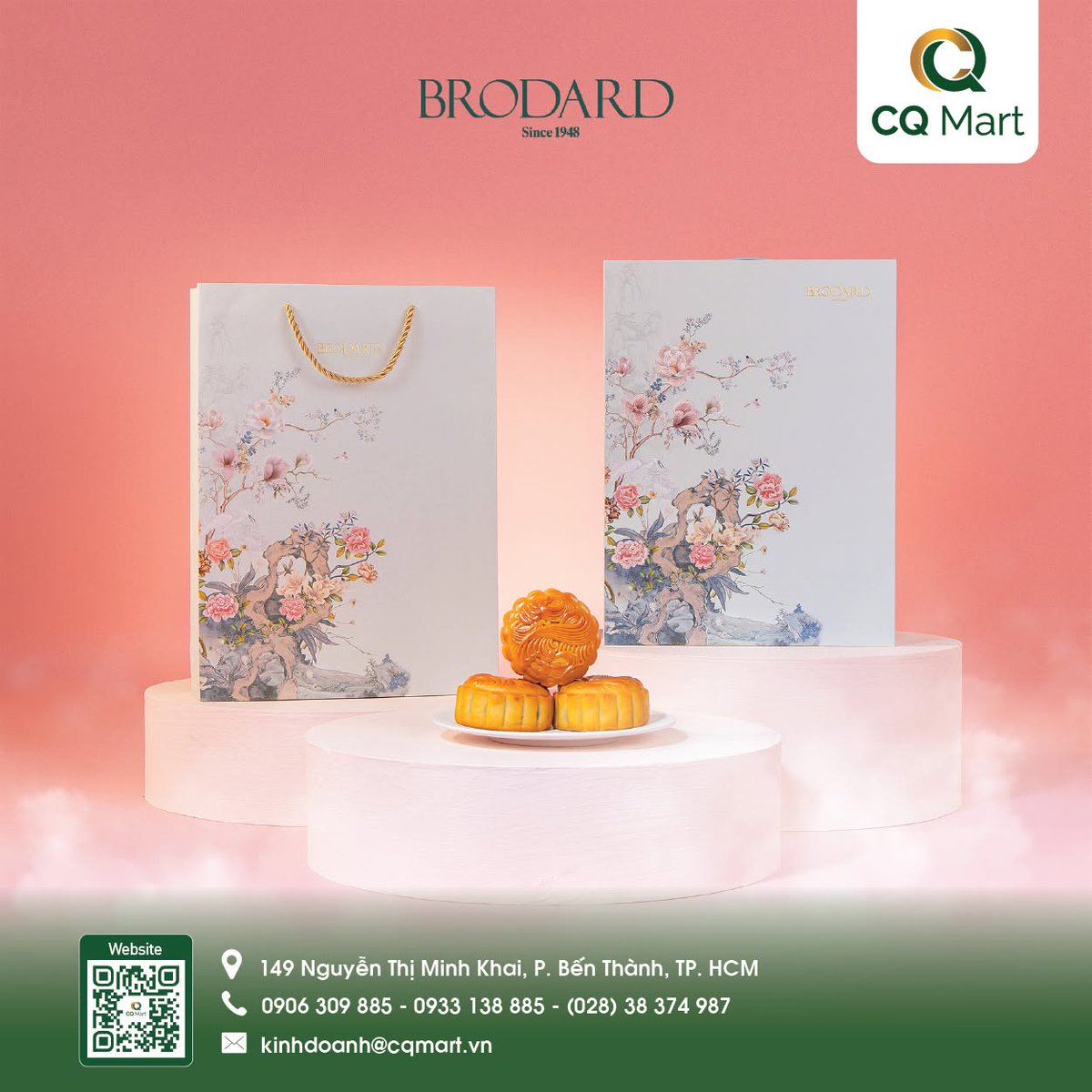 bttcqmart's tweet photo. KHÁM PHÁ HỘP QUÀ CÁT TƯỜNG
Đặt sớm tại CQ Mart để nhận nhiều quyền lợi:
📷 Chiết khấu hấp dẫn
📷 Sản phẩm chính hãng
📷 Hỗ trợ in logo
📷 Xuất hóa đơn VAT
Xem chi các mẫu bánh tại: https://t.co/ti25QZVUM4
Hotline: 0906309885 - 0933138885 - (028) 38 374 987 https://t.co/Z7IMQ0qZVx