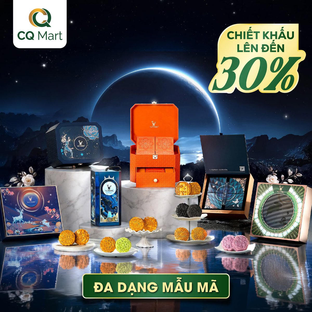 bttcqmart's tweet photo. DOANH NGHIỆP ĐẶT BÁNH TRUNG THU 
📷 Phân phối bánh Trung Thu chính hãng từ Givral, Brodard, Kinh Đô, Tai Thong,...
📷 Chiết khấu đến 30%
📷 Tư vấn chọn hộp theo ngân sách 
📷 Hỗ trợ in logo
📷 Xuất hóa đơn VAT
Hotline: 0906309885 - 0933138885 - (028) 38 374 987 https://t.co/XO4PybltPz