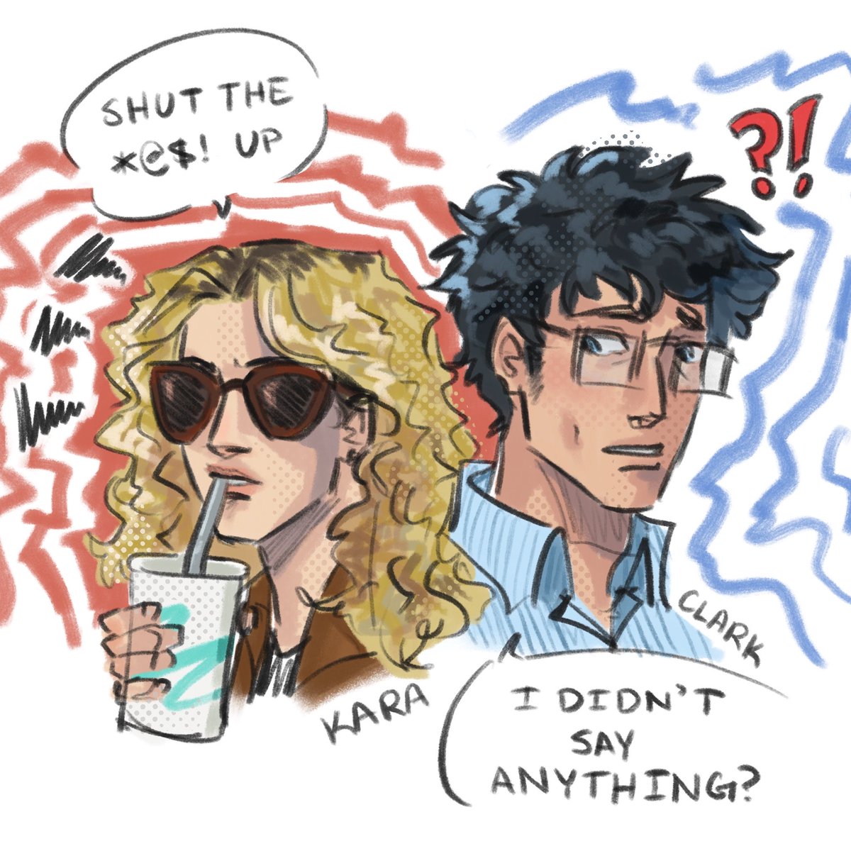 astrozorel's tweet photo. Super cousins if anyone gaf #Supergirl #superman https://t.co/GwqRsMimnJ