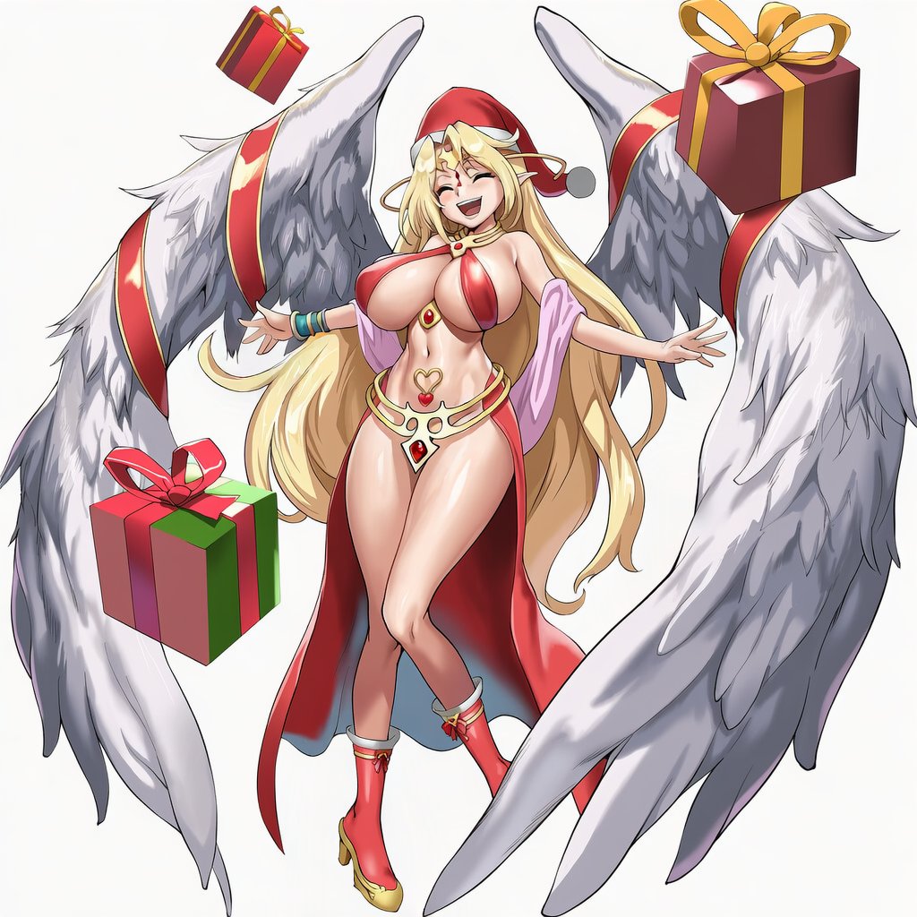 SGigong's tweet photo. 산타 일리아스, 산타 앨리스
 #몬무스 퀘스트, monmusu quest,もんむす くえすと! https://t.co/L1JfCXMZYj