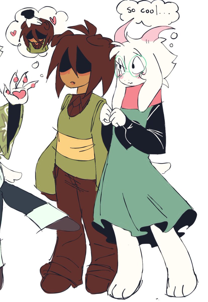 sonicsupastar__'s tweet photo. My heart Genuinely aches for Them
#deltarune #kralsei https://t.co/CbVSFyNedF