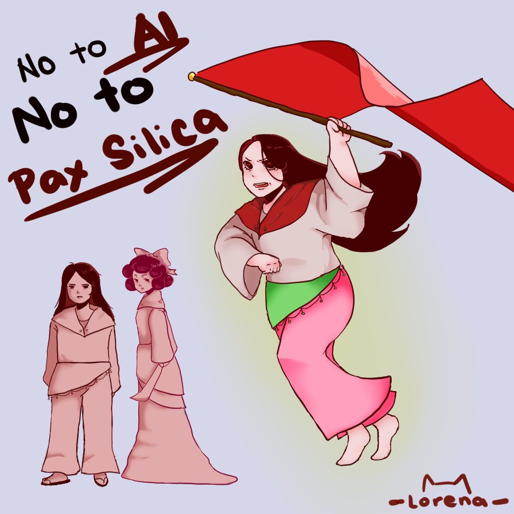 Tomas_Lorena8's tweet photo. #NotoAI #Notopaxsilica #art

Went to rally yesterday https://t.co/PQRS5L1SU7