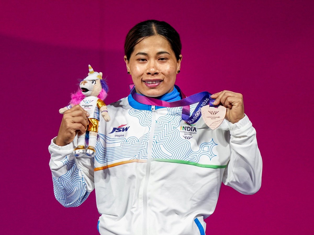 ChaudhryShankar's tweet photo. India's medal march continues! 🇮🇳🏅

10 medals and counting at #CWG2026. From record-breaking lifts to historic triumphs, our champions are making the Tricolour fly high in Glasgow.

Congratulations to every athlete. Keep the momentum going!

#Cheer4Bharat https://t.co/cGI1JRXALz