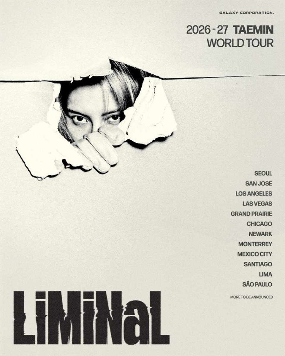 ChileanCrave's tweet photo. Taemin will arrive in Chile next year https://t.co/pqaPbQfBxu