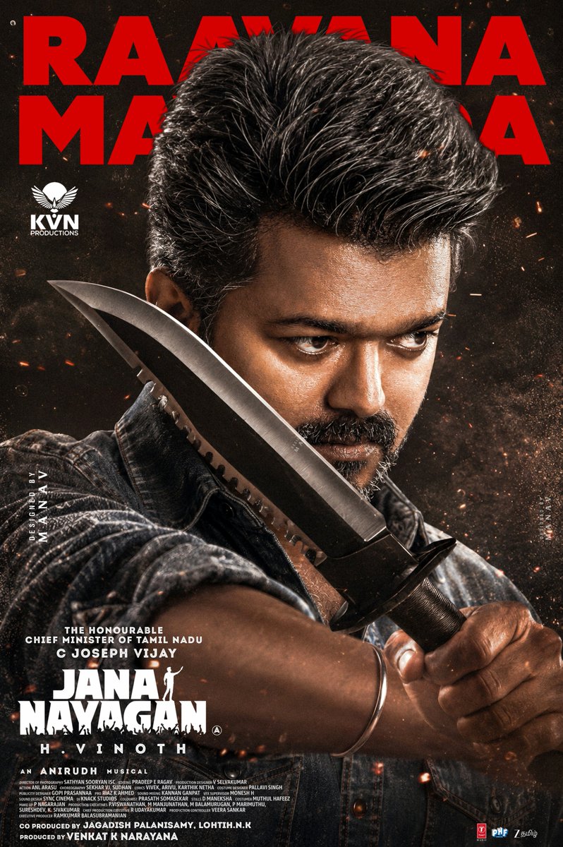 Itz_Manav_23's tweet photo. RAAVANA MAVANDA..💥
Poster work for #JanaNayagan 🔥

#ThalapathyVijay #TVK #CMVijay https://t.co/0wp9W5dTMW