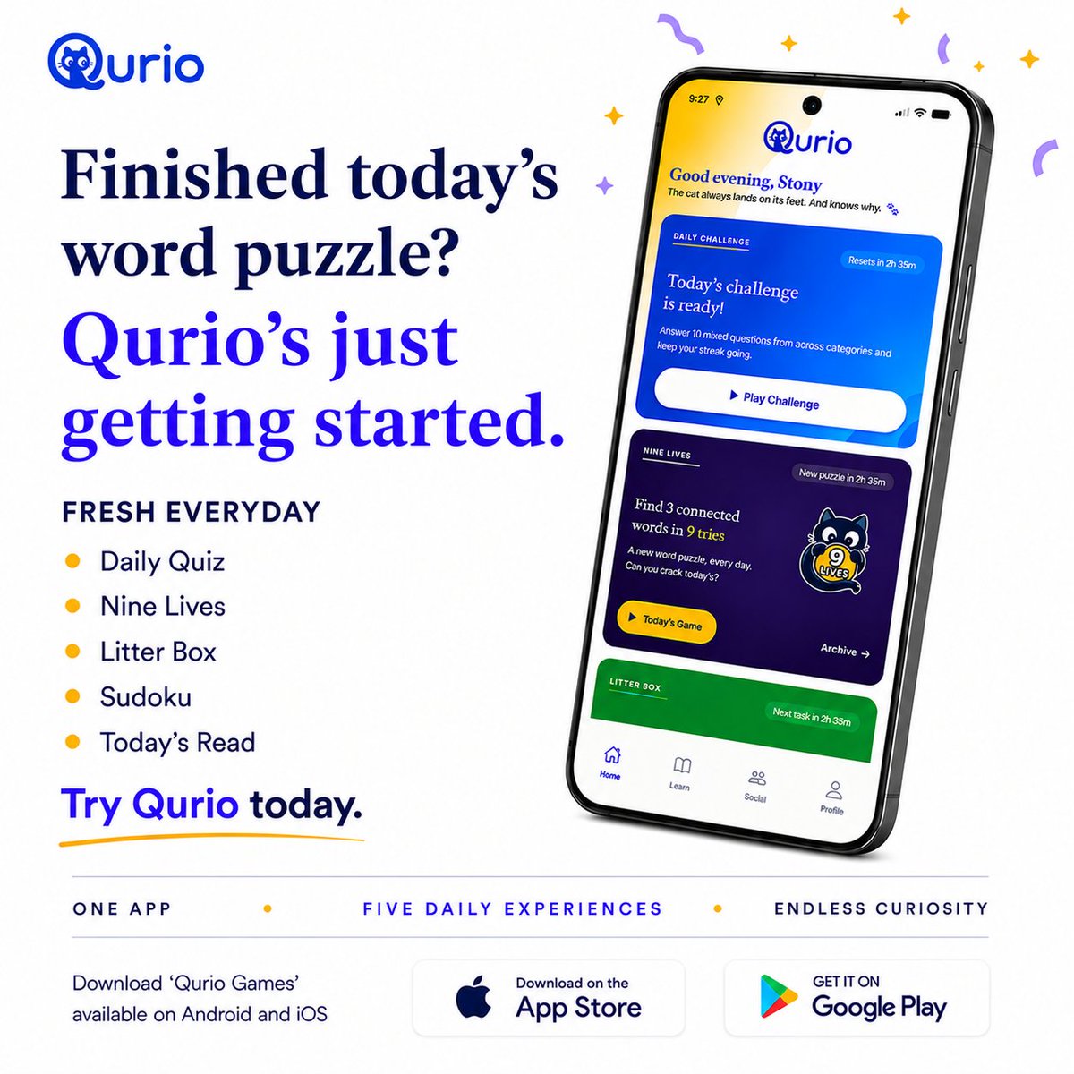 TheHustlr's tweet photo. Have you tried @QurioGames yet? https://t.co/3SrAM3AmMq