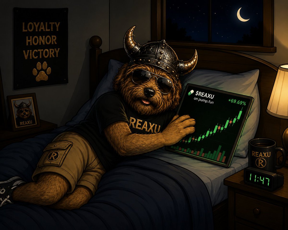 LOYALTHONEtxvh's tweet photo. 🚀 Even while the world sleeps, true Vikings keep building. 🌙⚔️

$REAXU isn't just watching charts—it's shaping the future. Every green candle reflects the strength of a loyal community, relentless builders, and unstoppable momentum. Stay patient, stay focused.#مزاحمت_سے_انقلاب_ https://t.co/oeBkiAogAG