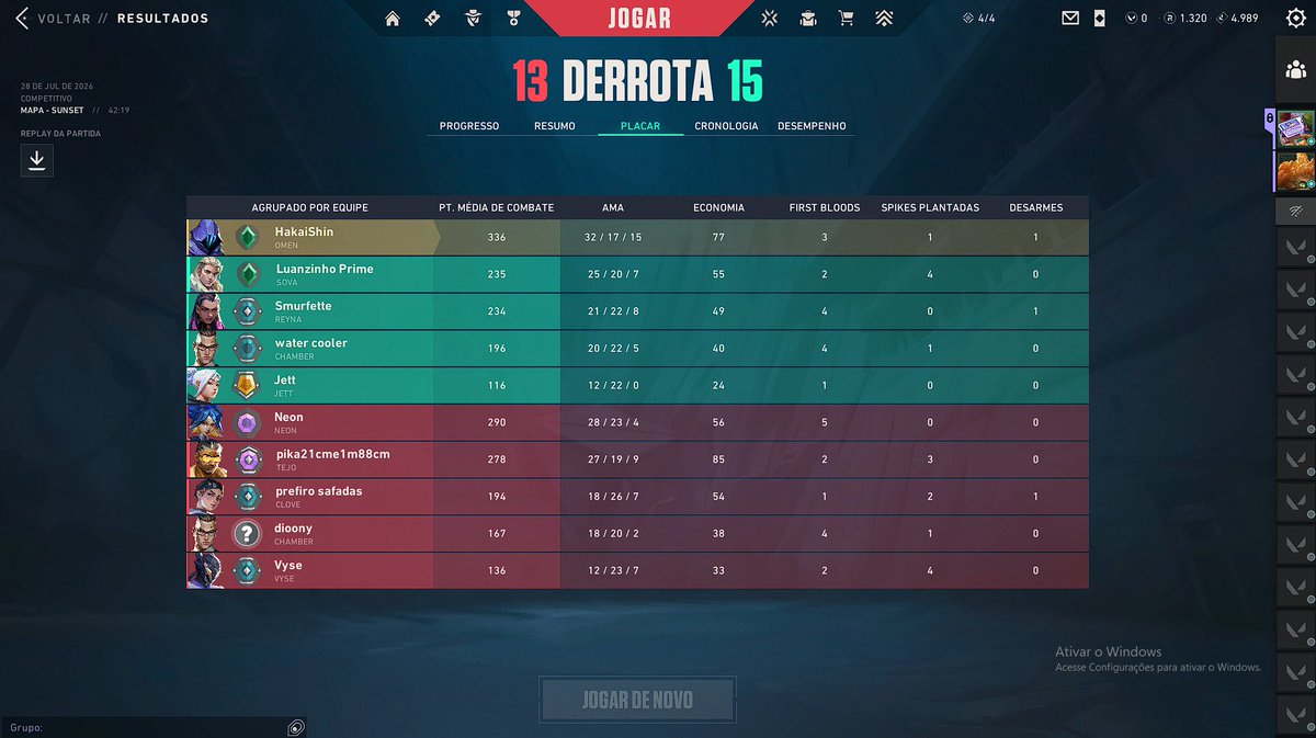 SeninDoAgreste's tweet photo. @VALORANTBrasil  e @riotgames , por favor me explique isso!!!!
Pq caralhos tem um gold 2 trolando e dando rage bait?
GOLD GOLD, em lobby que deveria ser asc https://t.co/Rk2e5GVg3P