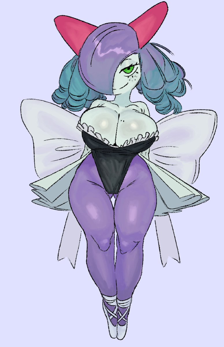 DumbWitchyy's tweet photo. Twirla the Ballerina Kirlia 💜 https://t.co/qtshxSoUMb