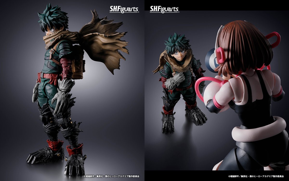 t_features's tweet photo. アニメ『僕のヒーローアカデミア』より
「S.H.Figuarts 黒デク」が魂ウェブ商店にて7/28 16時より受注開始！
🛒ご予約は→ https://t.co/jkkwLOuxcV

交換可能なマスクパーツはオフ時の再現も出来る！背中の黒鞭は可動軸でダイナミックなアクションが決まる！
#t_shf #heroaca_a #ヒロアカアーツ https://t.co/UiBAm1N4q5