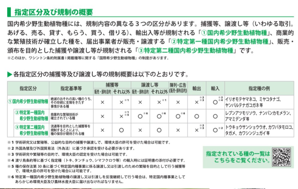 beetleisgod's tweet photo. @felu1244 環境省のサイトにはこのようにありますね〜
ニホンザリガニは「特定第二種国内希少野生動植物種」になるので、販売や頒布のための捕獲や譲渡、販売が禁止されています。
ですが生息地そのものが天然記念物になっている所もあったりするので、やはりあまり素人が手を出すべきものではありませんね。 https://t.co/LSEjm4oLPz