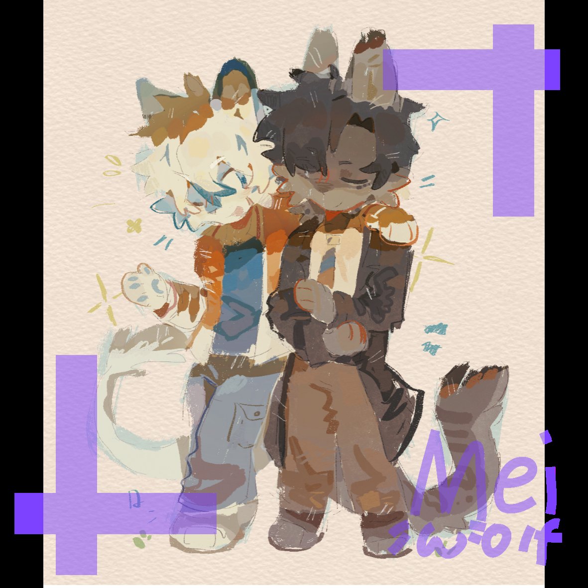 Meiwolf333's tweet photo. OC
画师数学
#furryart #furry #furryartist #anthro #digitalart #art #fursona #furryfandom #furryoc #illustration #兽人 #兽设 #OC https://t.co/g0WNRs9MCT