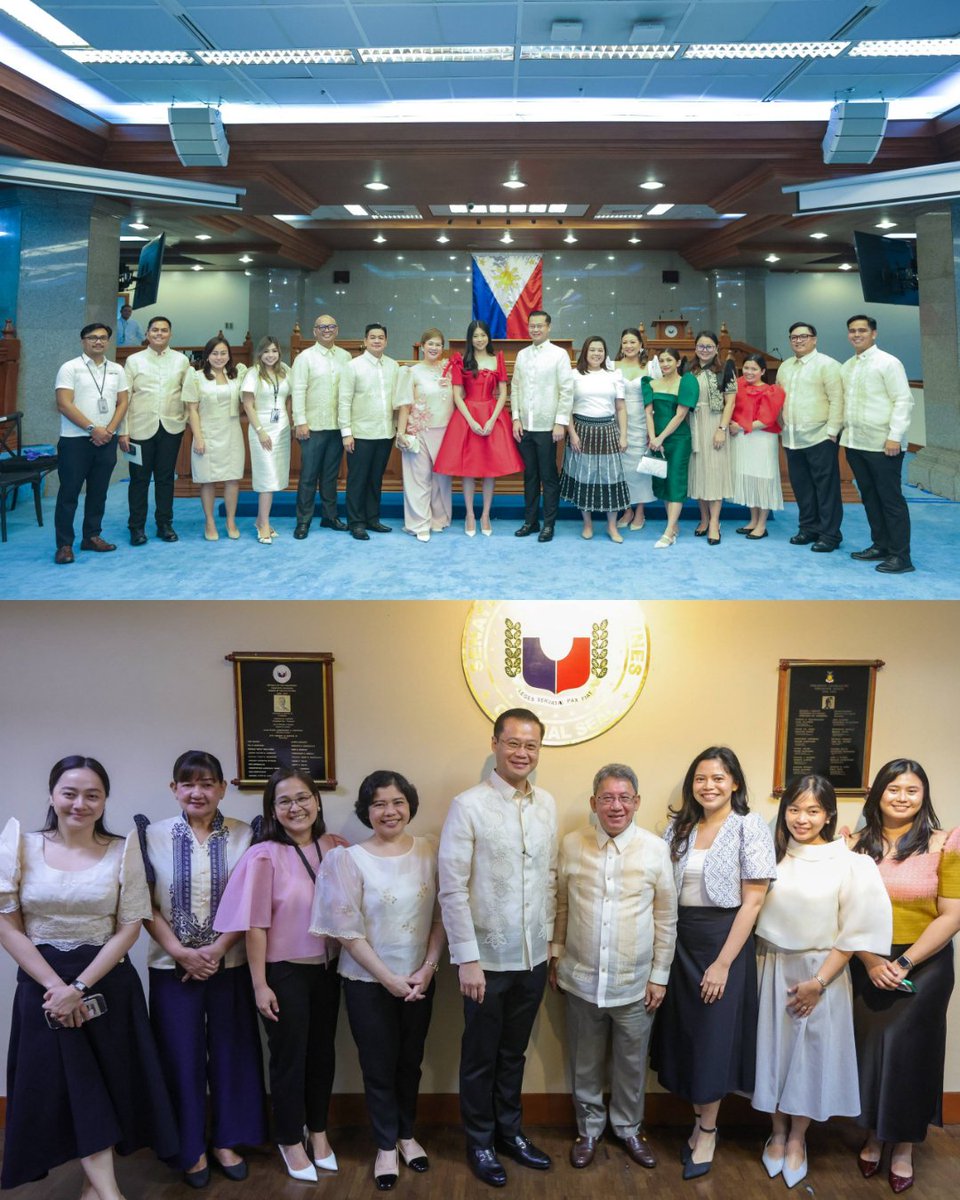 WinGatchalian74's tweet photo. Ilang kuha mula sa SONA 2026 kasama ang ating mga katuwang sa gobyerno at Senate staff 📸 https://t.co/9fxrxAtoqI