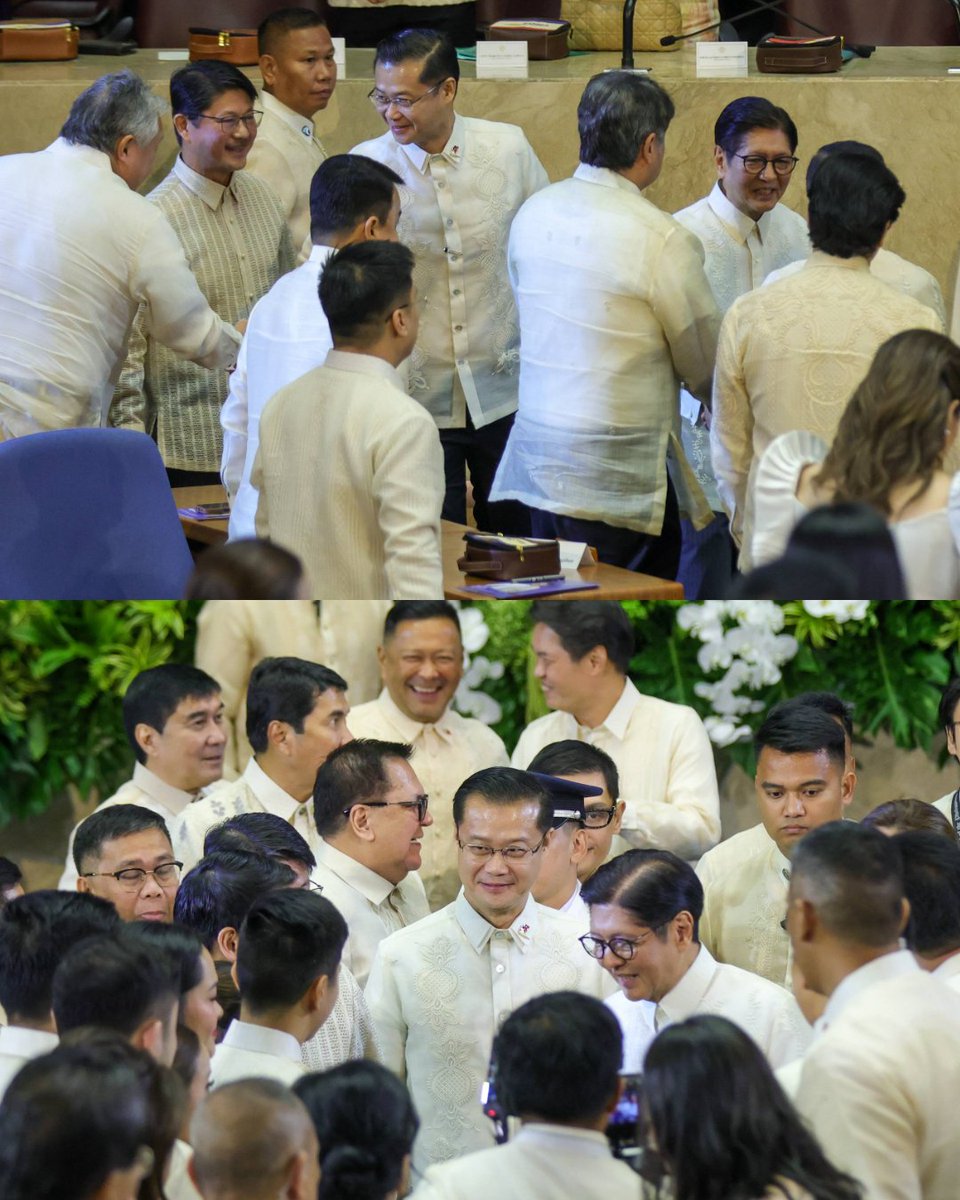 WinGatchalian74's tweet photo. Ilang kuha mula sa SONA 2026 kasama ang ating mga katuwang sa gobyerno at Senate staff 📸 https://t.co/9fxrxAtoqI