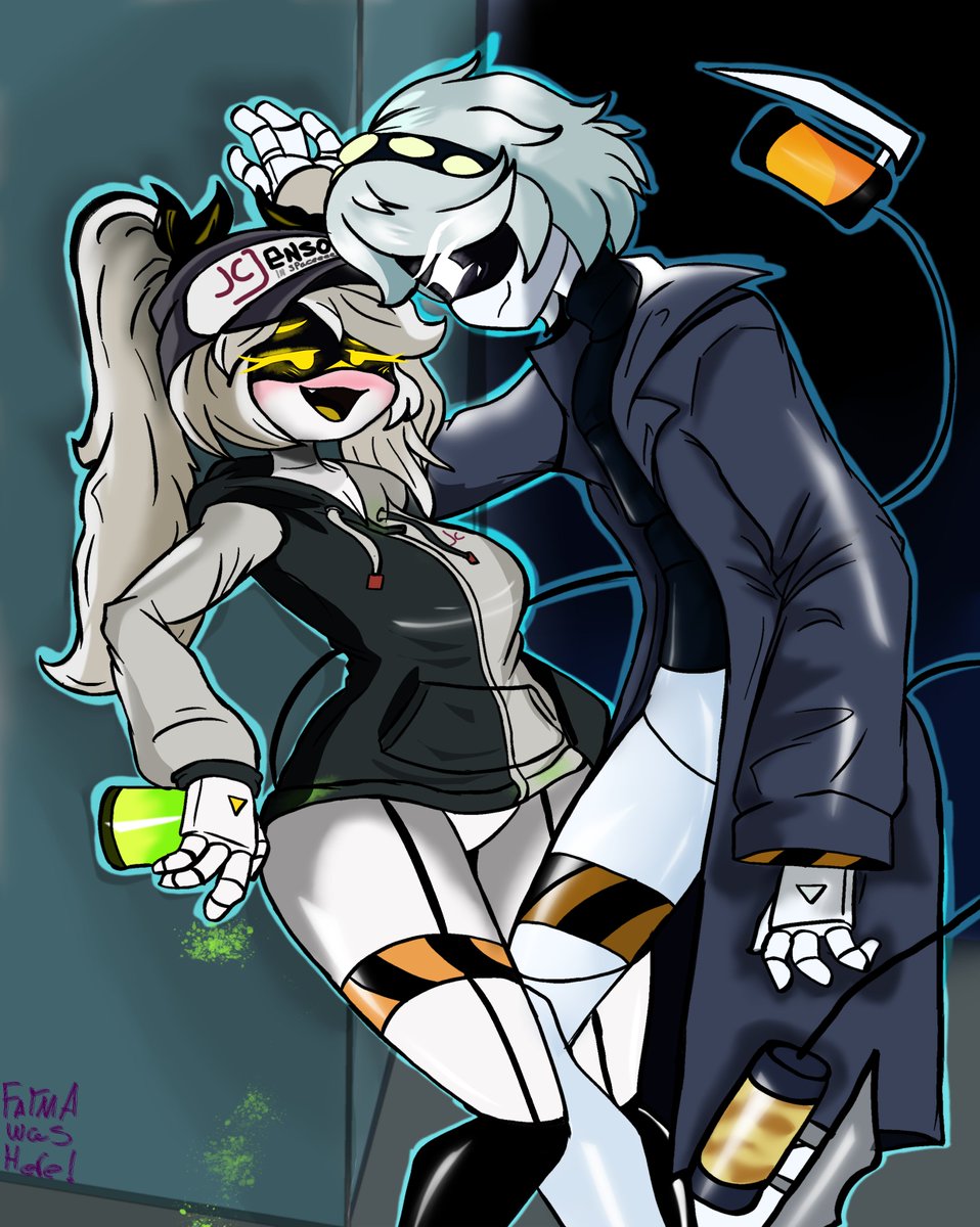 speedgamerz1's tweet photo. Comision del dia!!
Parece que Alguien la pasara bien mas tarde 💜
#murderdronesj #murderdrones #mdtwt https://t.co/MFtWgJAuuZ