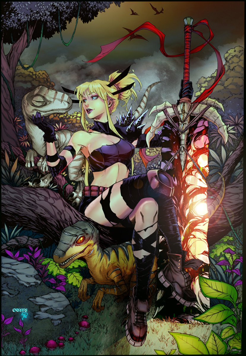 cimerians's tweet photo. Magik in the Savage Land by Creees Lee &amp; Ibrahim Aydin
#Xmen #comicart https://t.co/ZAHUGHOQeD