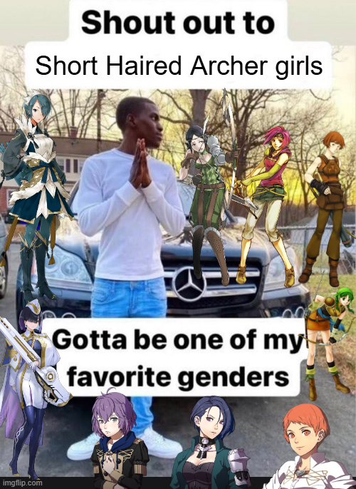 Scarecrohh's tweet photo. Another Short Haired Archer girl I'm cooked 😭 https://t.co/dPQGP16pXD