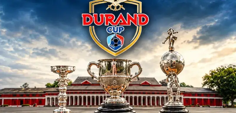 ReporterRimli's tweet photo. The Durand Cup fever is officially on in Manipur! 

Today, to mark the kickoff of the #DurandCup2026 in Imphal, the Governor has declared a half-holiday, for all government offices, schools, PSUs and autonomous bodies across the state, encouraging people to fill the stands at Khuman Lampak Main Stadium for the Group D opener between local rivals TRAU FC and NEROCA FC.

The 135th Durand Cup runs July 25–August 23, featuring 24 teams across Kolkata, Ranchi, Imphal, Shillong and Guwahati. 

The Imphal leg continues until August 12, with Group D also featuring the Indian Navy Football Team and FC Raengdai. The top teams advance to the knockouts, with the final set for August 23 at Vivekananda Yuba Bharati Krirangan, Kolkata.

#Manipur #IndianFootball #TRAUFC #NEROCAFC #Football #ImphalEast 

@WeAreTeamIndia @ddsportschannel @Media_SAI @OlympicKhel @kheloindia @IIS_Vijayanagar @chetrisunil11 @YASMinistry @IndiaSports @BAI_Media @IndianFootball @India_AllSports @THE_RanjitBajaj @NSUMANIPUR @KonthoujamG
@FitIndiaOff @mansukhmandviya