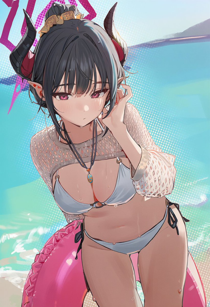 Kohaku_99999_'s tweet photo. 水着チアキ https://t.co/1rLCEOOWZD