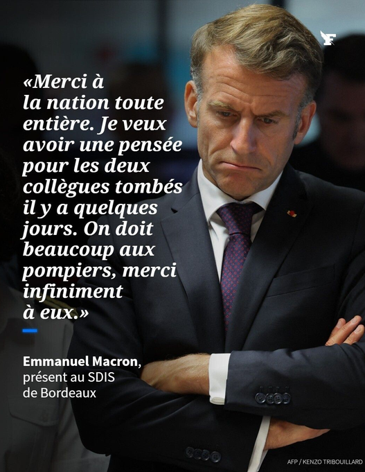 JCondamine's tweet photo. Il a fait tabasser les pompiers, qui se plaignaient du manque de moyens, par la police. Il a fait de même avec les agriculteurs en plus de se moquer d’eux avec les normes imposées par l’UE, mais qui en même temps, signe le Mercosur. Sans oublier le sketch de la dermatose… https://t.co/0LkLqnXF6w