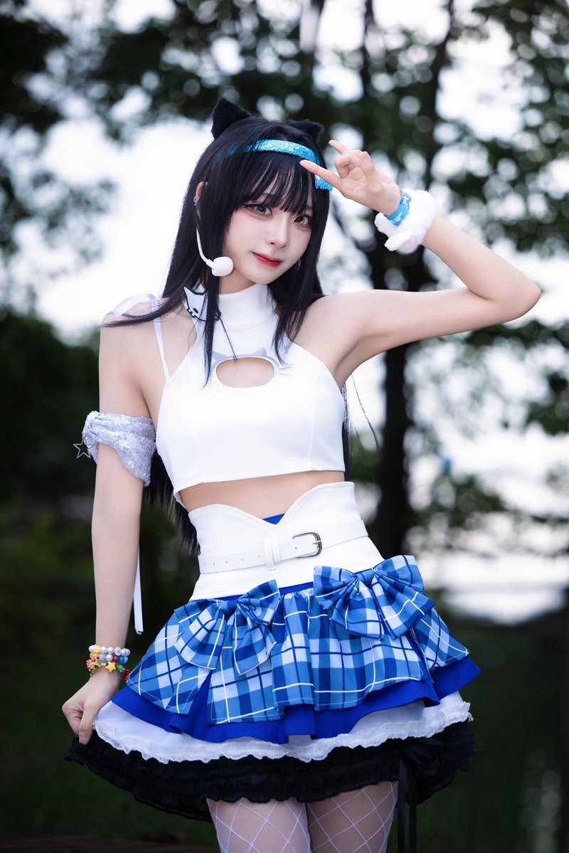 subbb_ee's tweet photo. 승리의 여신 : NIKKE
location : 코믹월드 썸머 2026
char : 민트 (https://t.co/8DRu3OxWkV ver.)
model : @segu_cos
#comicworld #NIKKE #mint #cosplay https://t.co/zhq9D9cOxV
