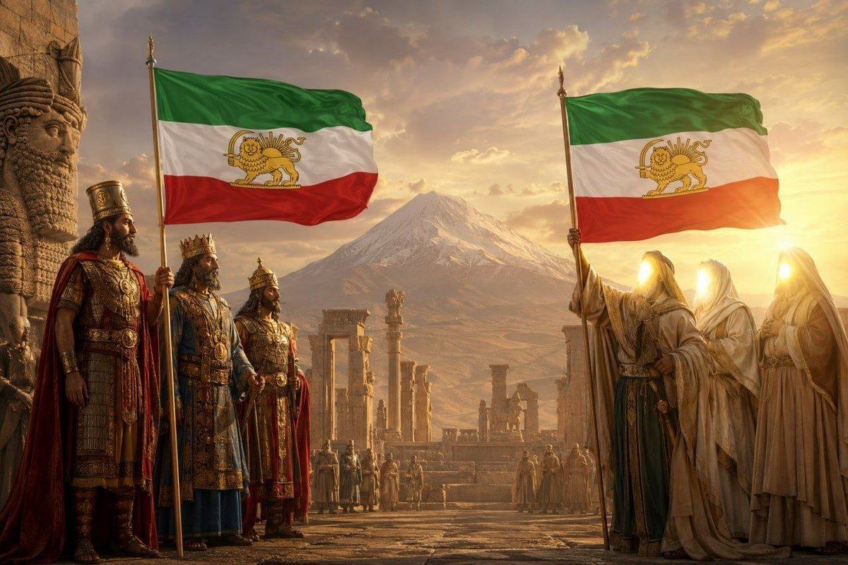 TheImmortalIran's tweet photo. @MiladMilad61369 @araghchi @naderalizadeh3 @aghazadeh_13721 @Mehri__Mousavi @Fayyazzaahed @Zeidabadi_Ahmad @SaraSaadat_ir @elyashazrati @ali_ahmadnia @ypezeshkian @vefaghemelli در این لحظات حساس تاریخ ساز باشیم. #پرچم_شیر_و_خورشید این میراث #ملی #تاریخی و #مذهبی را بر سپهر سیاست ایران برفراشته کنیم.
#اسدالله_الغالب #پرچم_اقتدار_صفویه را به ایران بازمیگردانیم
#همه_باهم_برای_ایران
#حمایت_از_مذاکرات
#پرچم_شیروخورشید https://t.co/lZL0CMfwSM