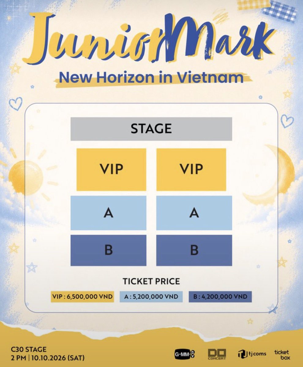 HalinaMelim0's tweet photo. WTS LFB 

JuniorMark – New Horizon in Vietnam 🇻🇳

Available Tickets
—3x VIP Tickets
Row A, Side by side
—3x Zone A/B

Immediate transfer 
Accepting interfans

📩 DM for more details 

#JuniorMarkFMinVietnam #JuniorMark https://t.co/XaZTpF4mWi