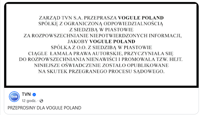 bogdan607's tweet photo. TVN to ukrył na swojej tablicy na fejsie więc pomóżmy im w zasięgach https://t.co/yXsIKvwWYo