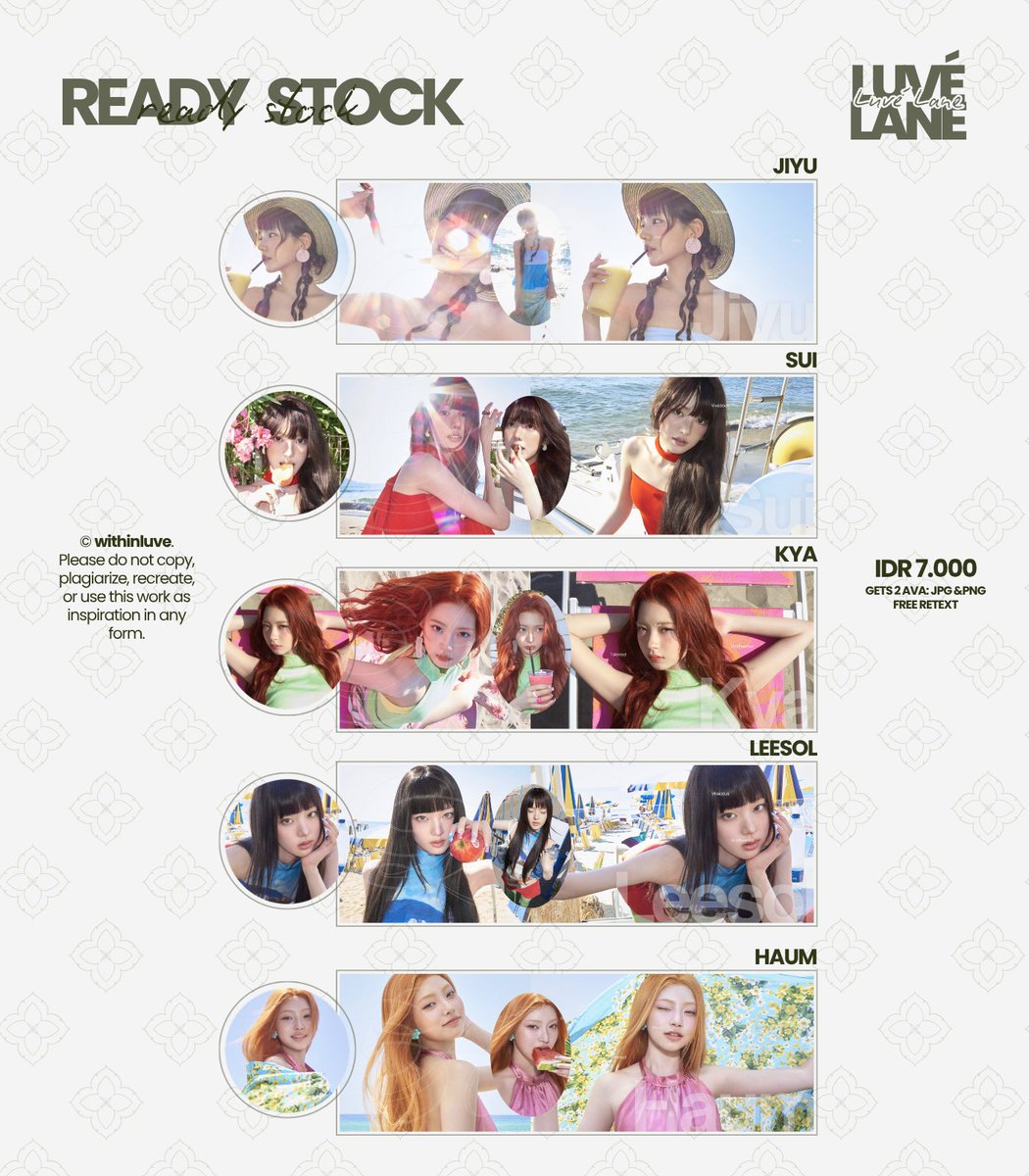 withinluve's tweet photo. ㅤ 
Help repost? Thank you! 🤍 

Ready to be yours — 8 layout featuring KIIKII. Priced at IDR 7.000 &amp; 9.000. Free retext. Gets AVA PNG &amp; JPG.

DM/Tele me if you’re interested. Don’t forget to mention after! <3 #bealanja

Scroll up for the details!
ㅤ https://t.co/k4ZOi5MU91