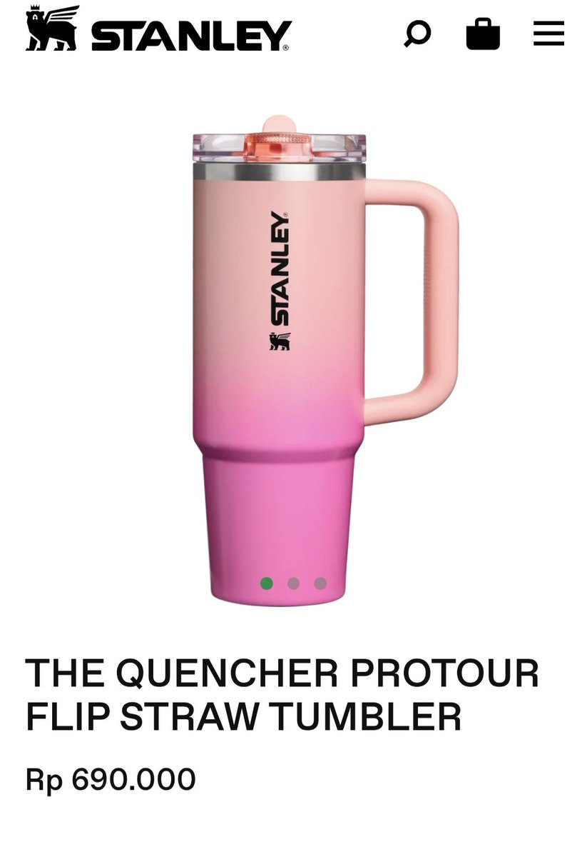youngtaew's tweet photo. wts stanley quencher protour flip straw
sorbet gradient 30 oz 530k
- baru pembelian seminggu 
- dipake 2x isi air putih aja
- box dan paper bag masih ada
- ada engrave 3 huruf

cek condi dm aja https://t.co/8reC0W2DIy
