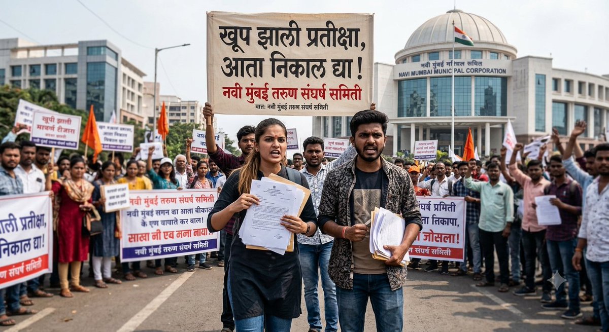 VipulNimkar's tweet photo. @RRPSpeaks रोहित दादा आम्हाला मदत करा. #नवी_मुंबई_महानगरपालिका 2025 भरतीचा #निकाल_लावा
#Student #result @NMMConline https://t.co/tyyvgTxVZo