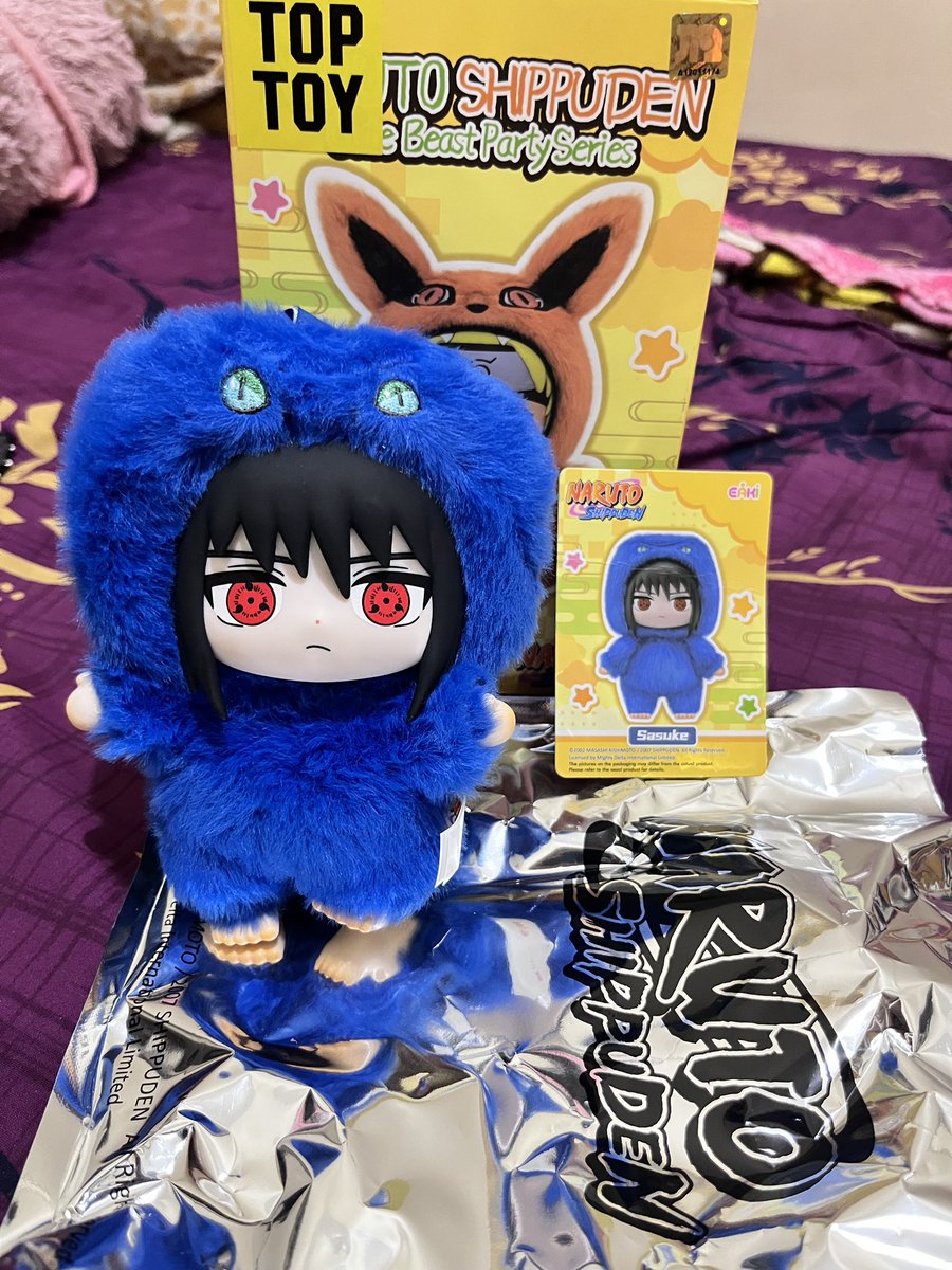 prowjenterbang's tweet photo. Wts / Wtt Sasuke plush toptoy eaki (unboxed)

💰240.000 (bisa nego tipis)
📍Malang, Jatim
Bisa COD daerah Malang 
Note : Minus box sama foil aja baru dibuka atau yang mau trade bisa ke Naruto yaa 

#warungnaruto #uchihasasuke #blindboxnaruto #zonauang #warunganime https://t.co/PjQEXl3hn0