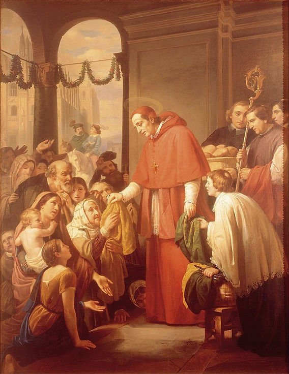 JmyLss's tweet photo. Charity is that with which no man is lost, and without which no man is saved.

St. Charles Borromeo https://t.co/CEIglZjTIk