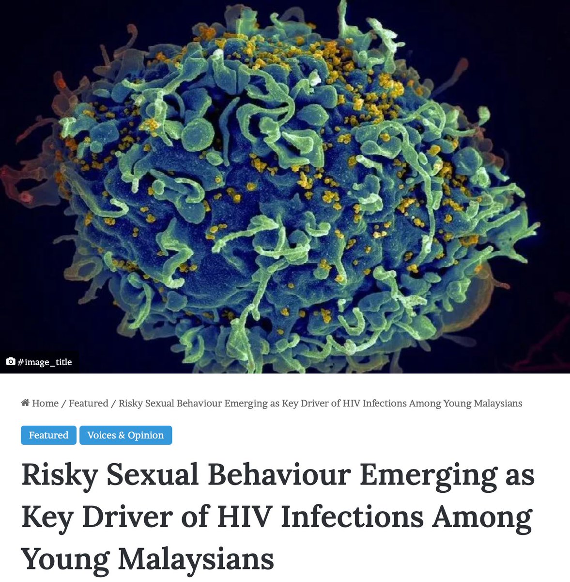 ukm_my's tweet photo. KERATAN AKHBAR UNIVERSITI KEBANGSAAN MALAYSIA 28 JUL 2026

1. Perang ancam usaha WHO hapus kanser serviks menjelang 2030 (Berita Harian)
2. Risky Sexual Behaviour Emerging as Key Driver of HIV Infections Among Young Malaysians (Wilayah)
Link: https://t.co/TbEasmobFJ

#UKMDiMedia
#UKMNewsClipping
#UKMNews