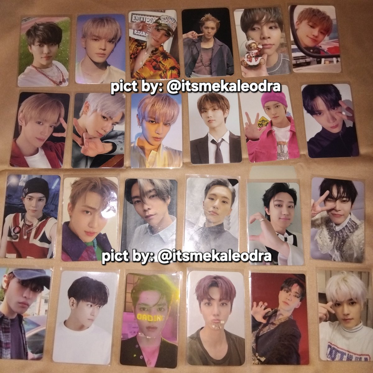 itsmekaleodra's tweet photo. ✨️💸 TEBUS MURAH 💸✨️

angkut aja guys, offer terserah kalian. gass..
aku mau stop collect banget, sayang kalau dibiarin🥹❤️ 
#WTS #pocca #photocard #NCT #NCT127 #HAECHAN #TAEYONG #JAEMIN https://t.co/BhUDbMnyen