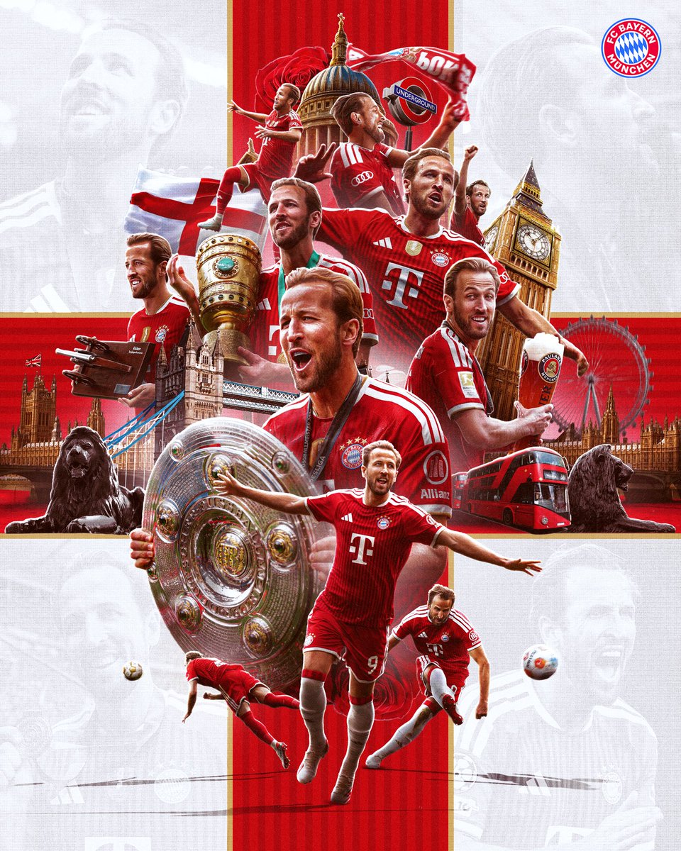 FCBayernEN's tweet photo. Happy birthday to the best striker in the world 🎈 

Wishing you many more years &amp; goals, @HKane 🫶 https://t.co/n9duKlpMmq