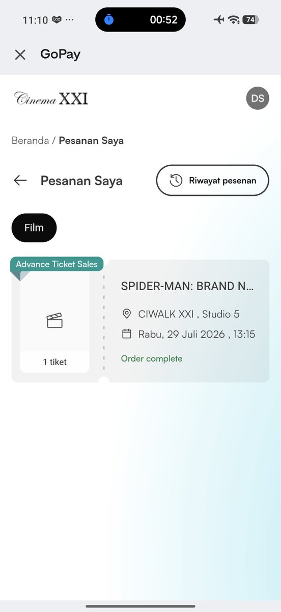 thecrousers's tweet photo. #WTS Tiket bioskop Spider-Man: Brand New Day tgl 29 Juli, jam 13:15 di Ciwalk XXI Bandung (ada 2 tiket).

Dijual karena bentrok dengan jadwal sidang akhir 😭
#spiderman #zonauang #bioskop https://t.co/ZebGEfR8WO