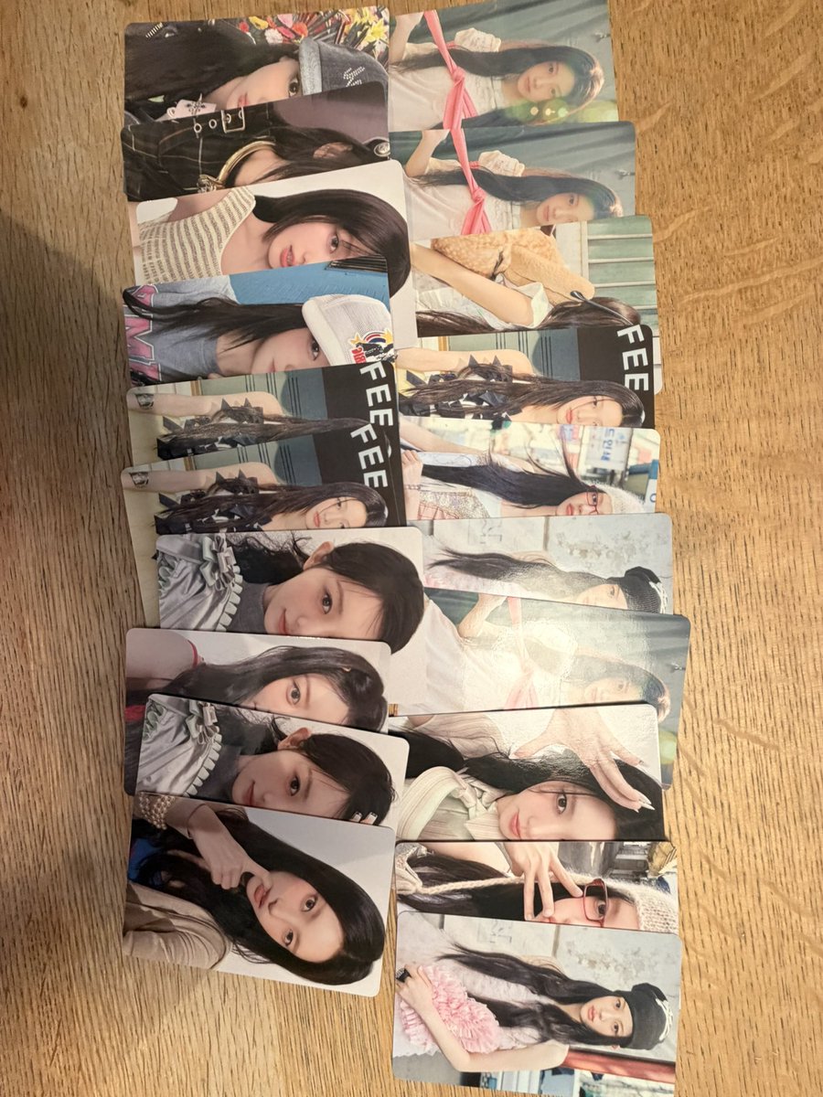 cjwgv's tweet photo. 求  シリアル or買取orウォンヒ

譲 ⬇️トレカ

検討よろしくお願いします😭お気軽にお声掛けください。
 #ILLIT #ILLIT交換 https://t.co/GibshExpPG