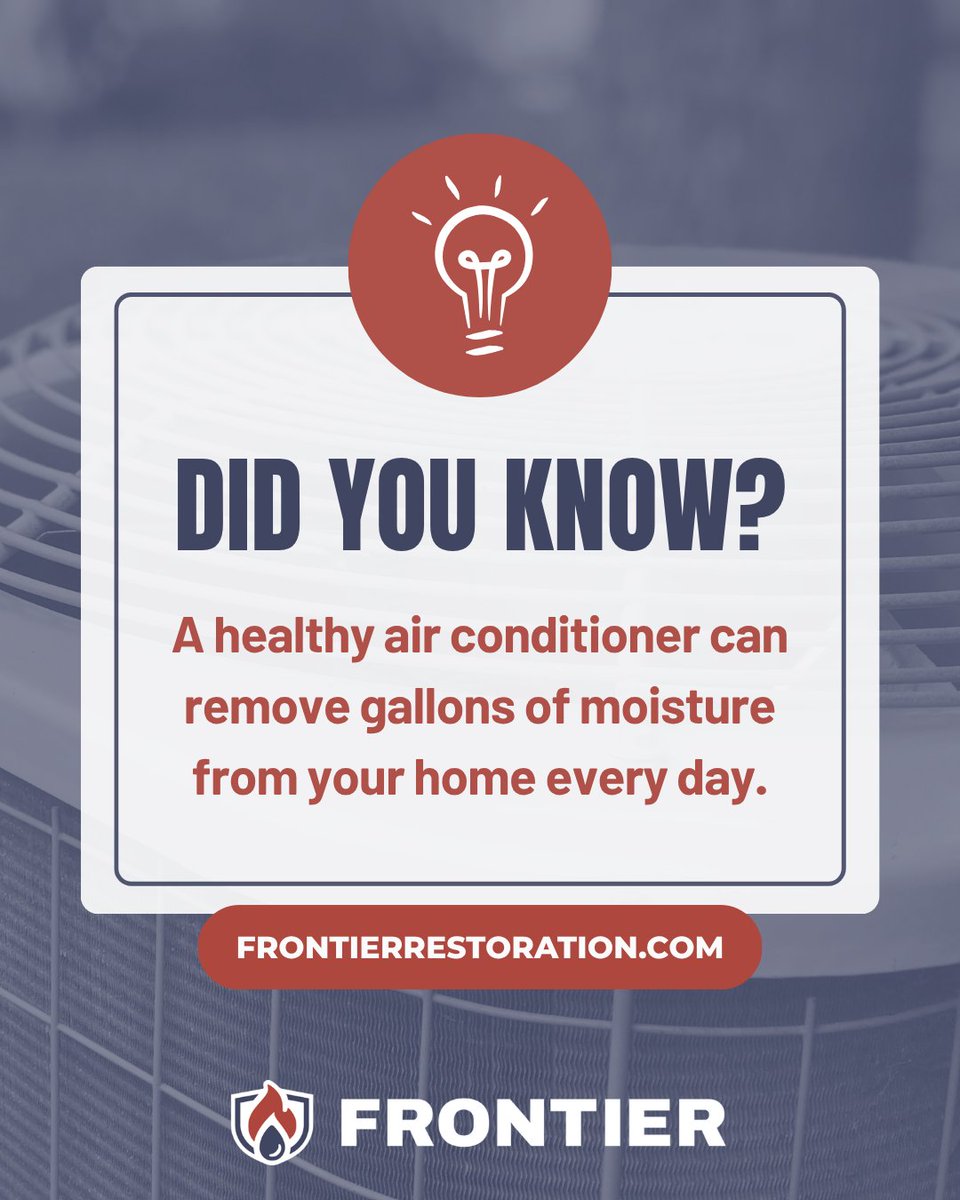FrontierSGP's tweet photo. That water is designed to drain safely outside through a condensate line, but if it's clogged, the water has nowhere to go and can overflow into ceilings, walls, or flooring.💡 A quick inspection of your condensate drain can help prevent an expensive water damage claim. https://t.co/eqg4BQJOBF