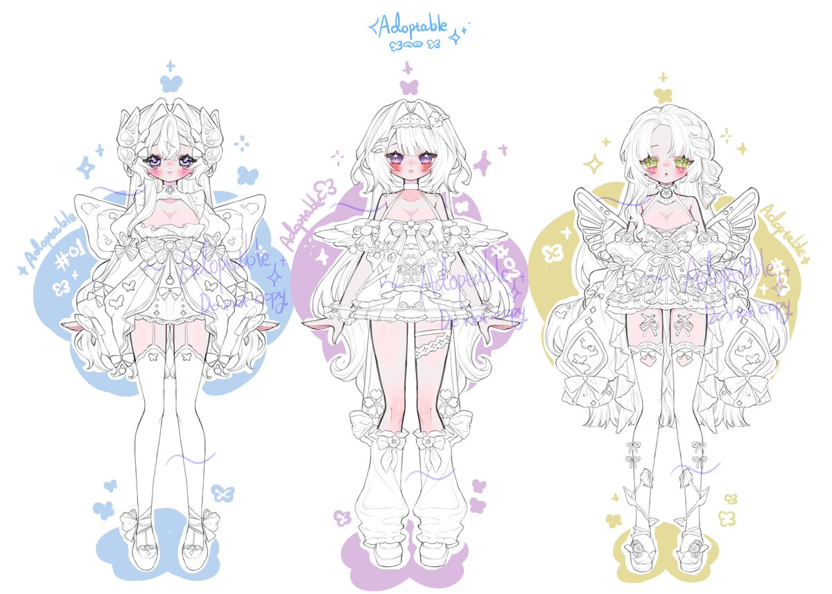 ilaimeechanli's tweet photo. 🦋🪽🦋
✦ SP1: $17
✦ SP2: $35 (use it commercially)

#adoptable #adoptables #oc
#characterdesign #auction #adopt #adoptableTH #อดอป #โฮมุ้อดอป #wip #art https://t.co/WVyQlGO6rQ