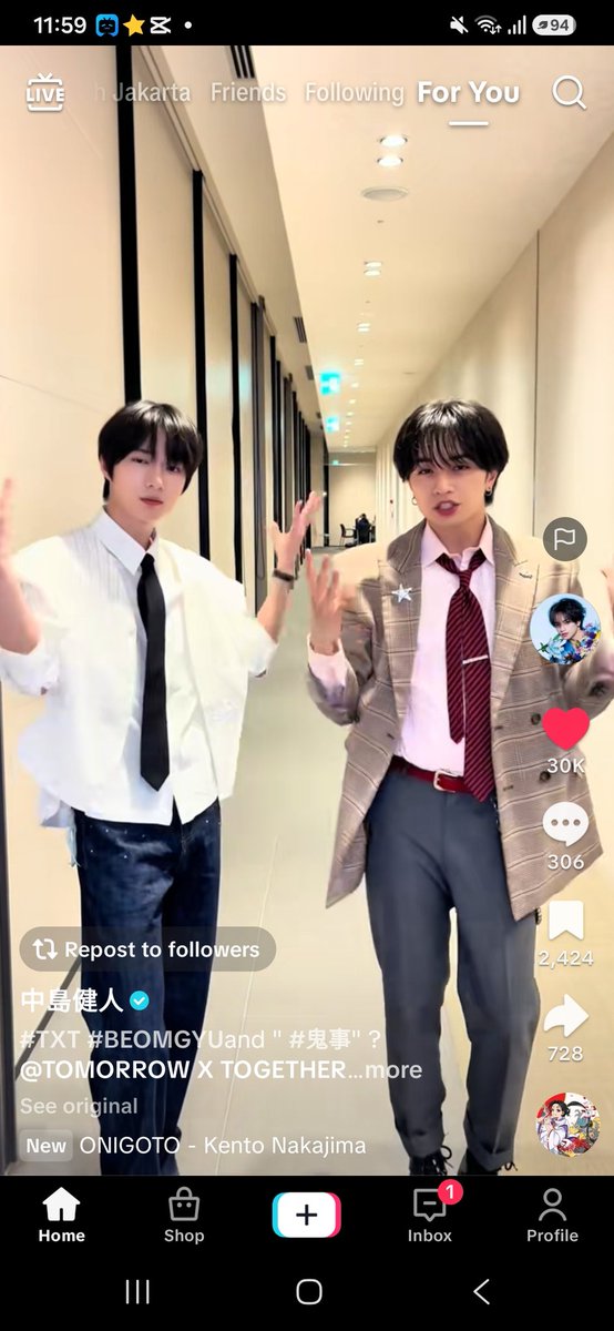 sebinjuniverse_'s tweet photo. OMG Beomgyu &amp; Kenty dancing to onigoto 😭💙🫶

I love y'all 🥹🫶 https://t.co/PmCqhkSym7