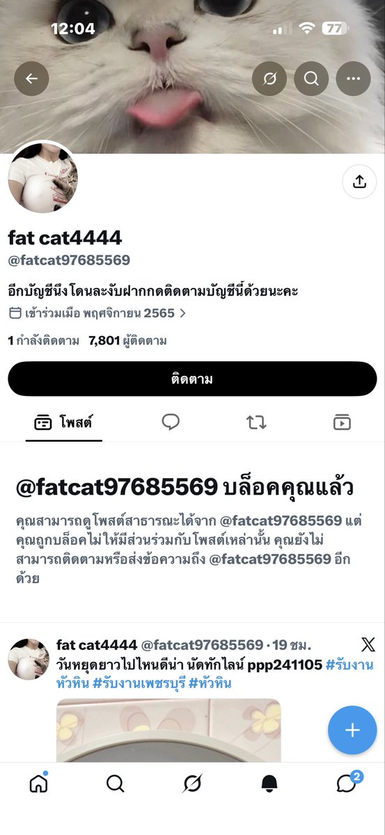 arnan_yot's tweet photo. @krit_241991 @fatcat97685569 คนจริง���ค้าไม่บล็อคกันเนาะ อิอิ https://t.co/GjDSQ3CAyM