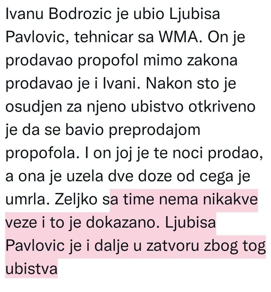 MCutkovic's tweet photo. @hercoolass_ Za sve postoje dokazi https://t.co/Un62CnV1gk
