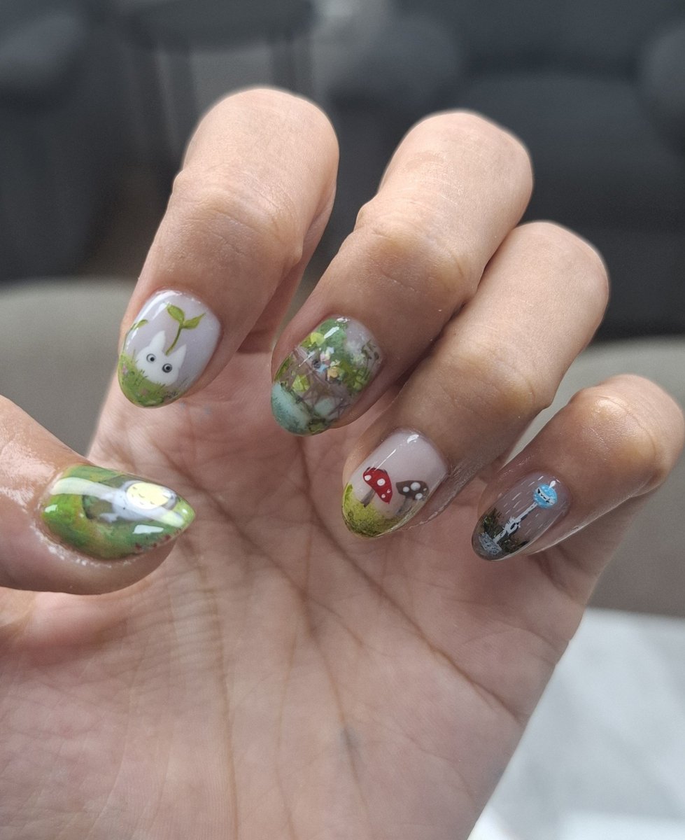 naoinnails's tweet photo. Ohooo my totoro nails are so cuteee
Suka deh😍😍🌱 https://t.co/TPRqX02Tfm