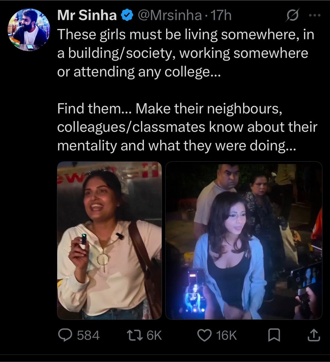 hussainhaidry's tweet photo. BJP IT Cell is hunting women student protestors. They are asking Police of Delhi and UP to arrest them. They are instigating people to threaten and abuse these young girls, both online and in person. These are the same people who have publicly given Gaalis to women for a decade. https://t.co/RZ6iEcQh7J