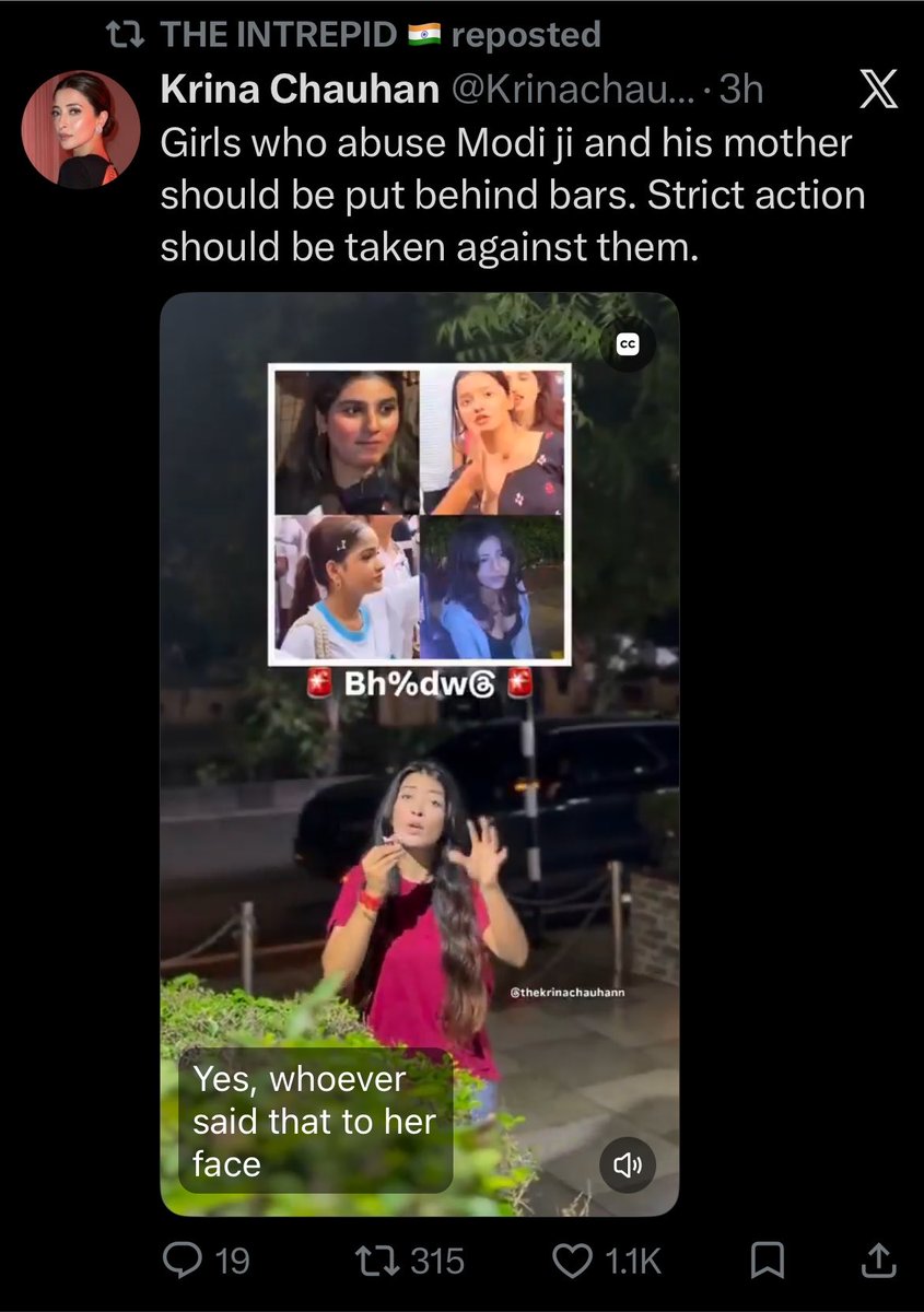 hussainhaidry's tweet photo. BJP IT Cell is hunting women student protestors. They are asking Police of Delhi and UP to arrest them. They are instigating people to threaten and abuse these young girls, both online and in person. These are the same people who have publicly given Gaalis to women for a decade. https://t.co/RZ6iEcQh7J