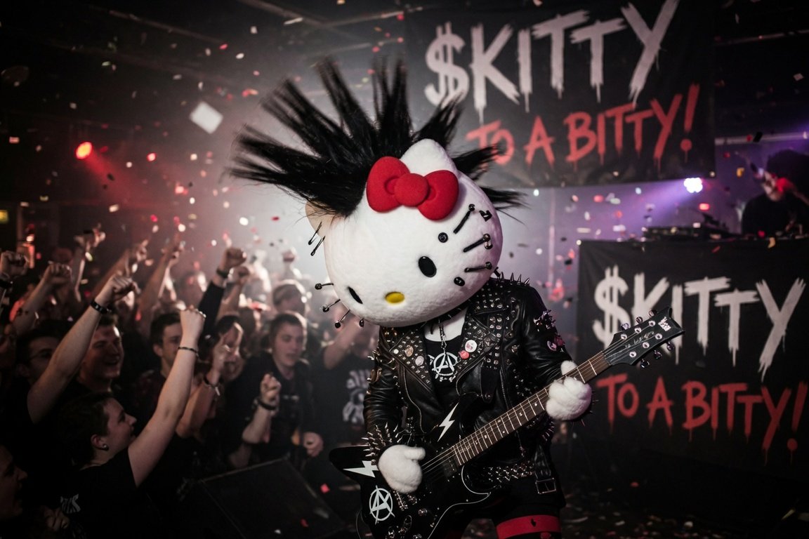 Spinerazor1's tweet photo. Who's ready to rock? this solana:4N4DnNo3qpPks9aQCkcWkzoir8tnvT6diS4TnnZibonk IS PUNK ROCK! https://t.co/zTg422VIwl