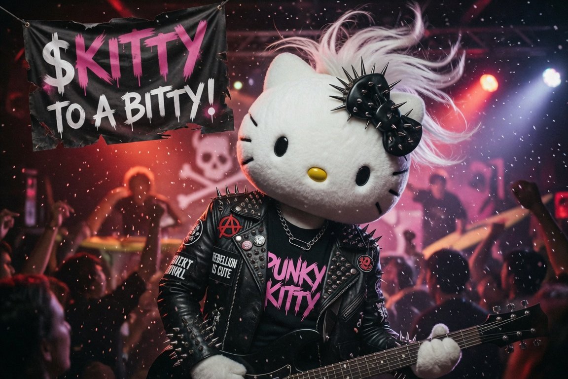 Spinerazor1's tweet photo. Who's ready to rock? this solana:4N4DnNo3qpPks9aQCkcWkzoir8tnvT6diS4TnnZibonk IS PUNK ROCK! https://t.co/zTg422VIwl