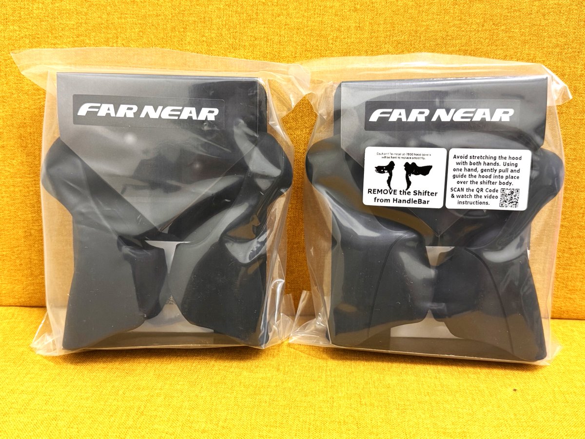 Trisports_Cycle's tweet photo. 【FAR&amp;NEAR】ブラケットカバー 

欠品していた商品入荷しました！
・FAR＆NEAR ブラケットカバー (D/A7900) ブラック
・FAR＆NEAR ブラケットカバー (5700) ブラック

旧モデルについてはいつまで再入荷できるか不明です💦
気になる方はお早めにお近くの販売店様へお問い合わせください🙌 https://t.co/XgYf2SJQ3W
