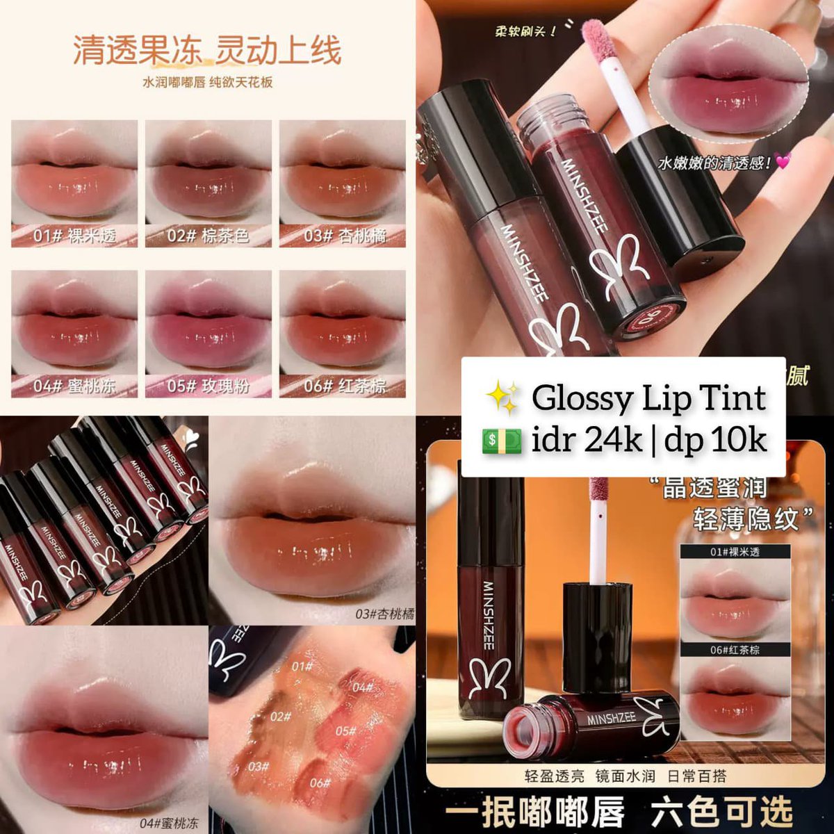 MRSWWH_ID's tweet photo. ~ pre-order china🇨🇳 sea cargo 🛳️ ~

✓ lip &amp; blush on
✓ 2in1 lip liner &amp; lip brush
✓ glossy lip tint
✓ lip matte

💸 serba 2O ribuann (detail on pict)
🗓️ po 4-8 weeks! (close po 31 juli)
💟 go wa 
🌟 est bersih ina

🛒order? reply/dm 😍🙌🏻

t. wts makeup lip https://t.co/OrEaajDPGP